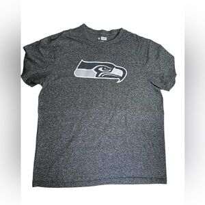 Seattle Seahawks Shirt Mens XL Gray Logo Graphic Football NFL Casual Crewneck
